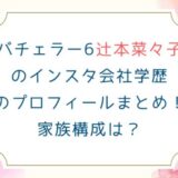 バチェラー6辻本菜々子のインスタ会社学歴のプロフィールまとめ！家族構成は？